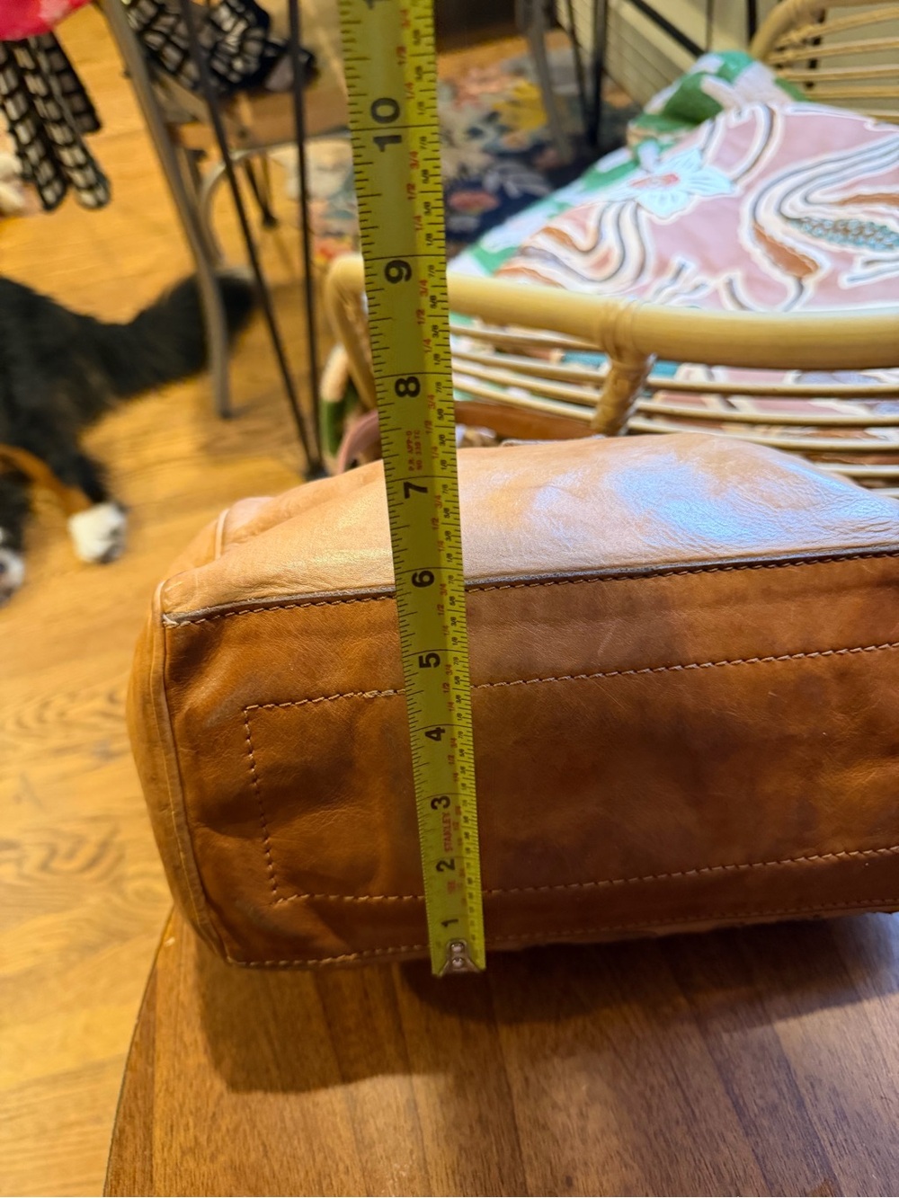 Campomaggi Woven Leather Shoulder Bag in Tan - Picture 13 of 13